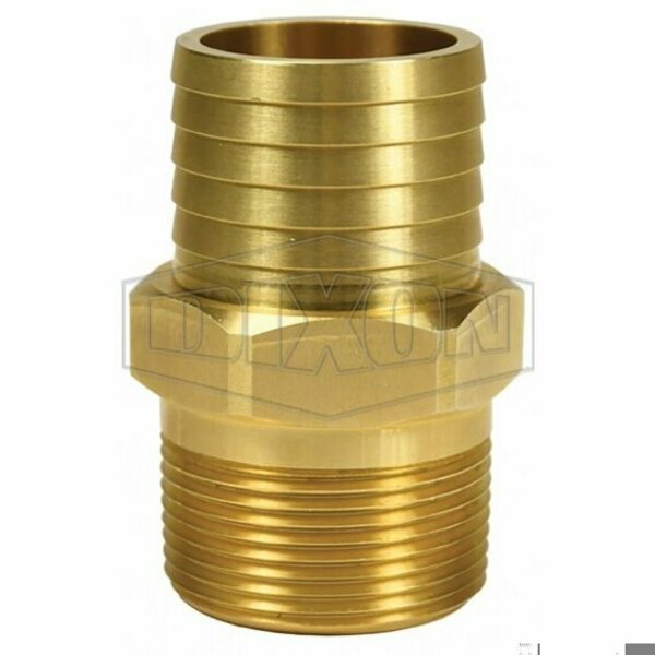 Dixon 1 1/2 in HOSE x 1-1/4 in MALE NPT BRASS 1022420C